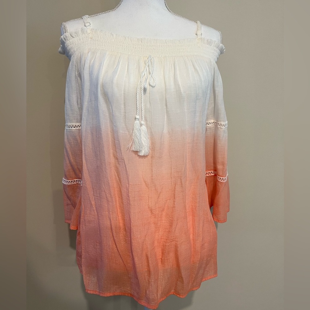 BCX off the shoulder blouse